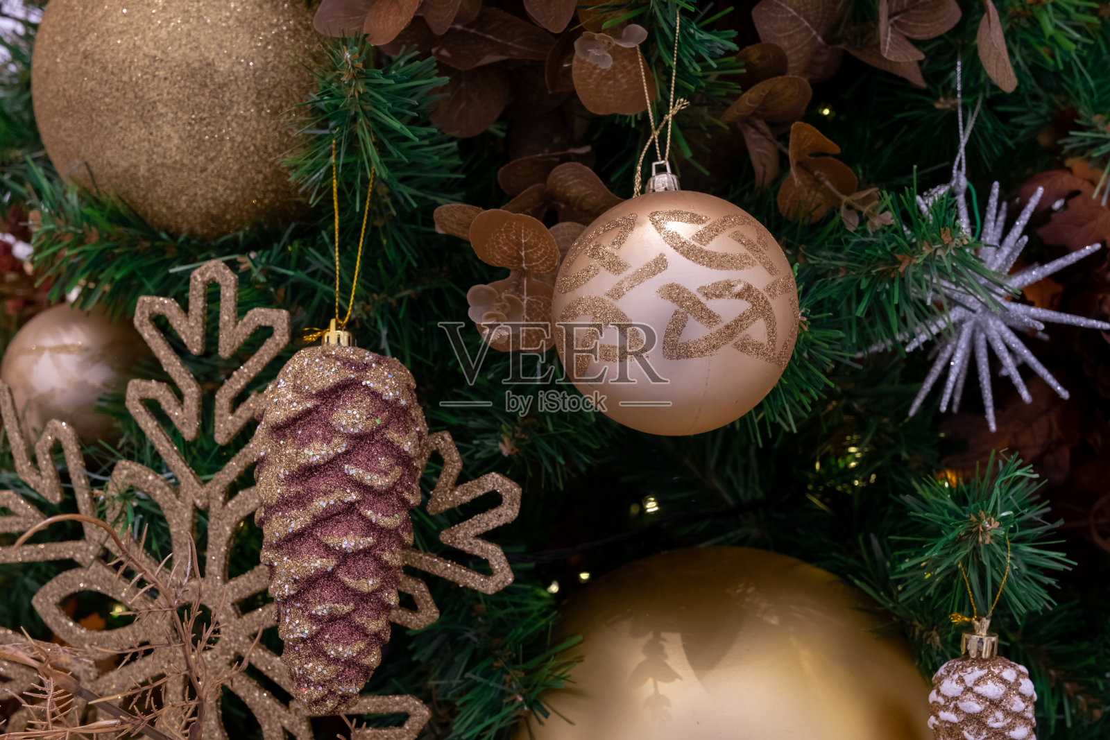 圣诞饰品照片摄影图片