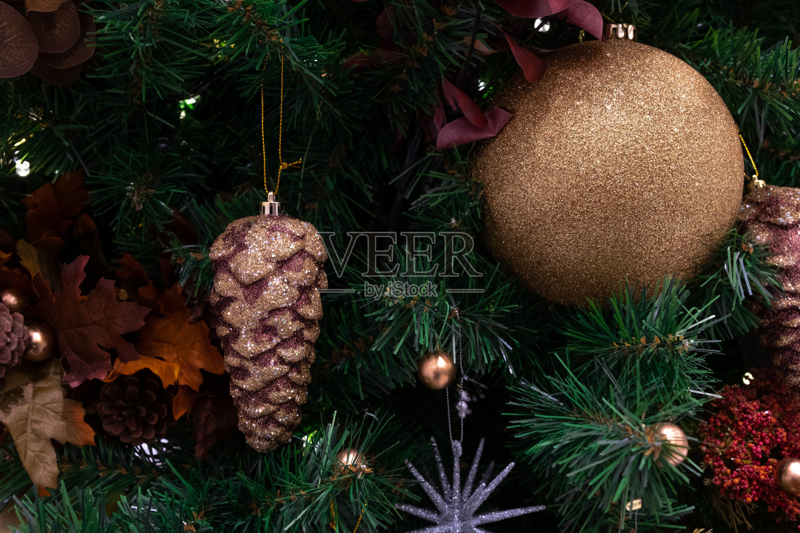 圣诞饰品照片摄影图片