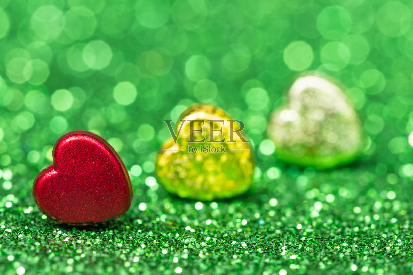 美丽的彩色的心照片摄影图片