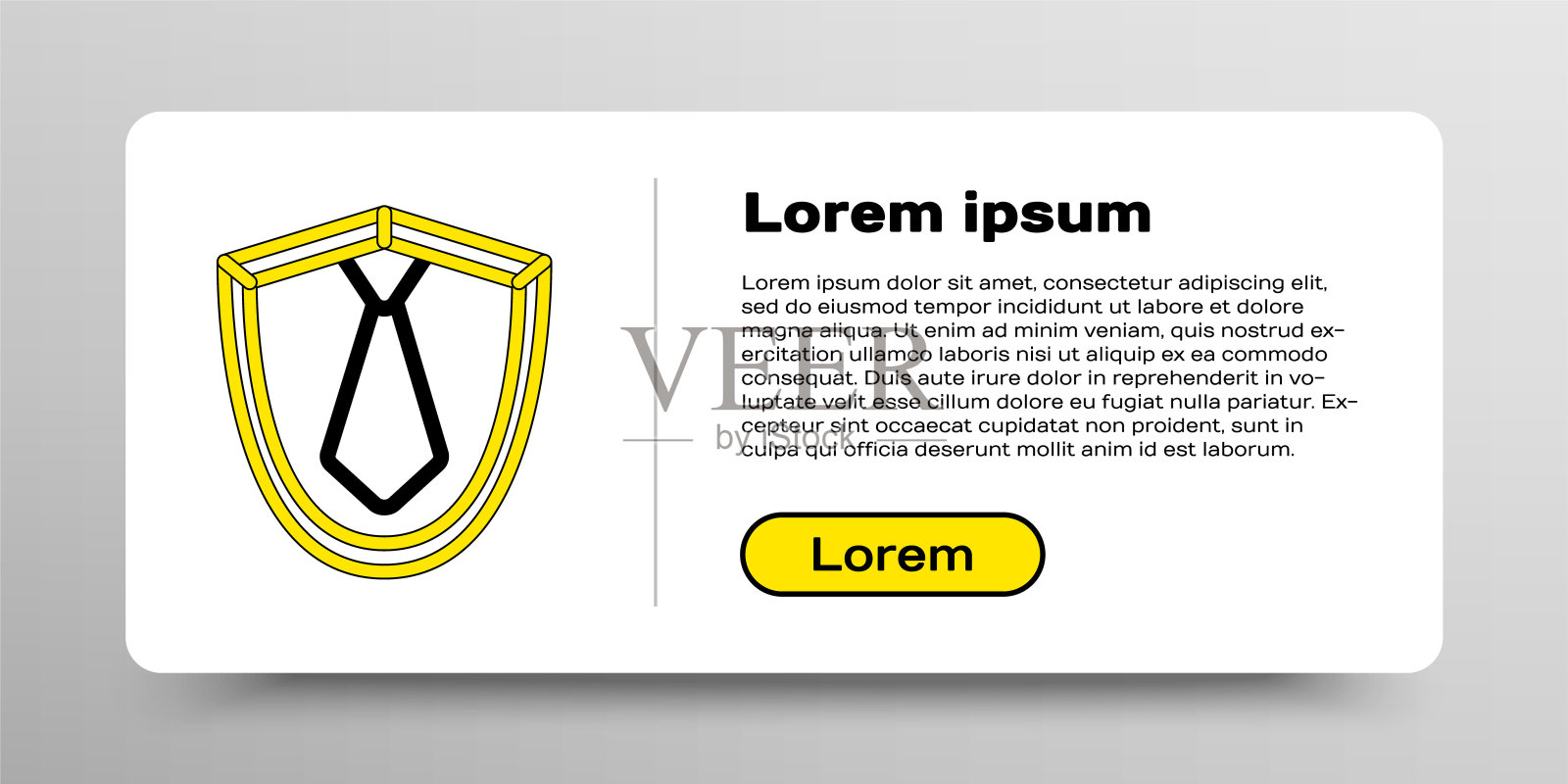 线绑定图标孤立在白色背景上。领带和领巾的标志。色彩斑斓的轮廓的概念。向量插画图片素材