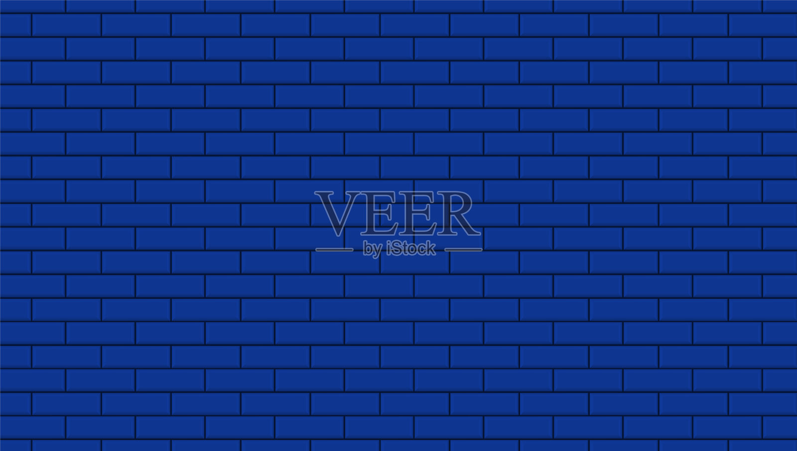 地铁瓷砖模式。地铁蓝瓷砖背景。向量现实的例证。插画图片素材