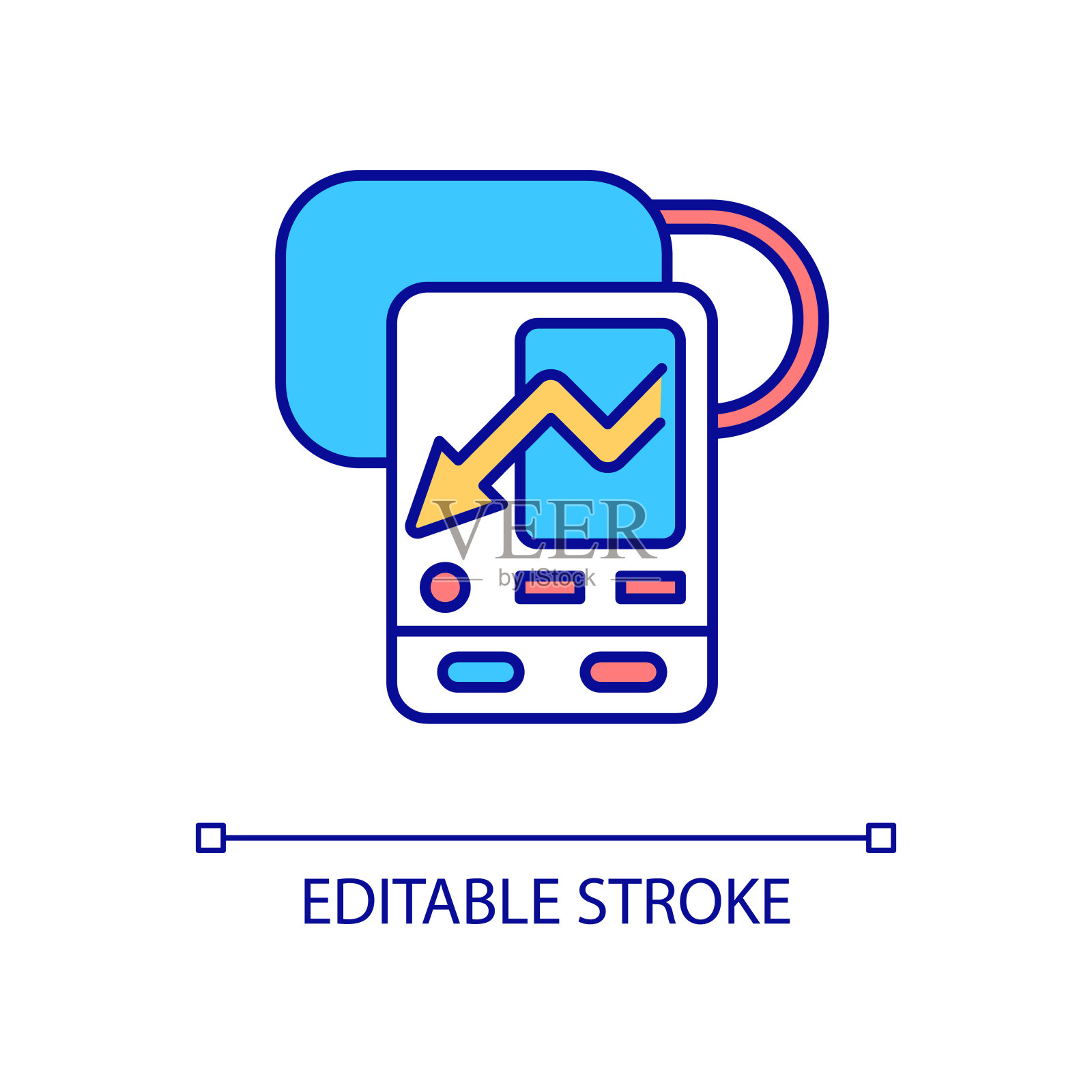 医疗诊断设备RGB颜色图标图标素材