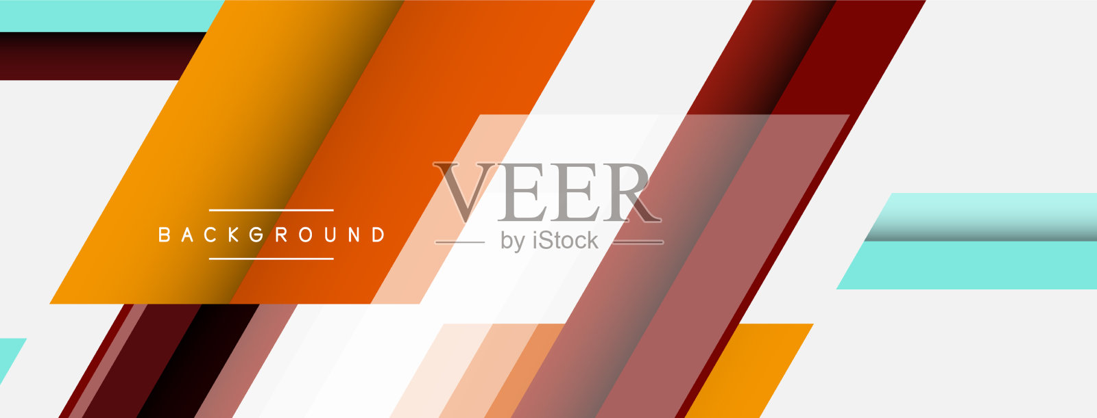 背景抽象重叠色插画图片素材