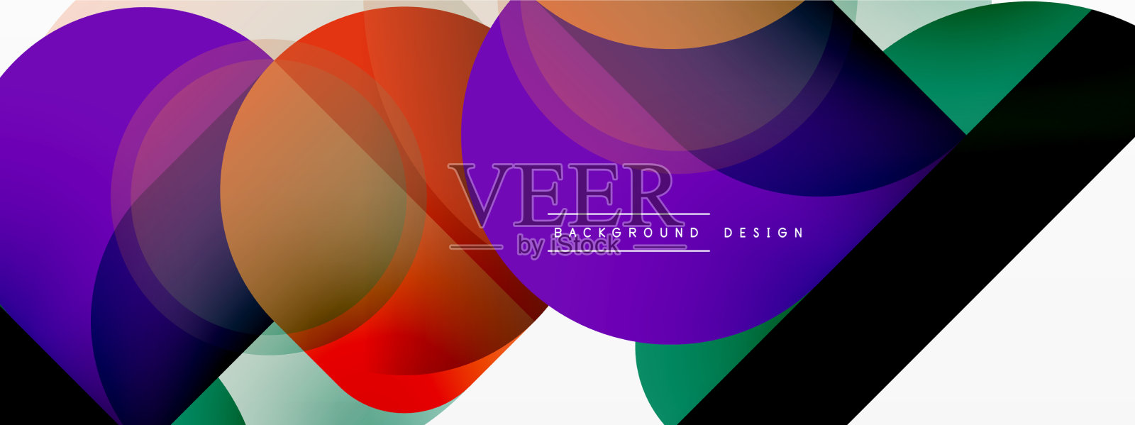 圆三角形可以使线和圆具有几何形状插画图片素材