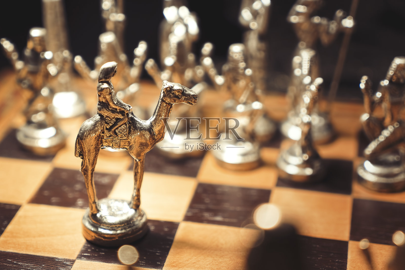 国际象棋比赛照片摄影图片