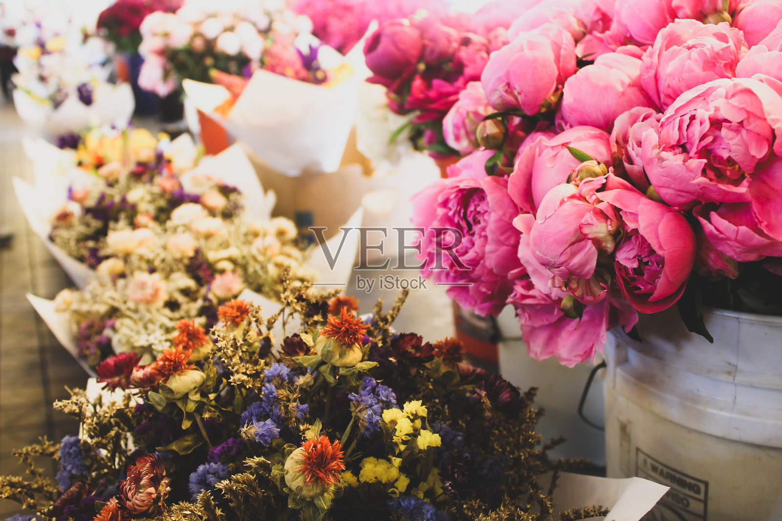 鲜花花束照片摄影图片