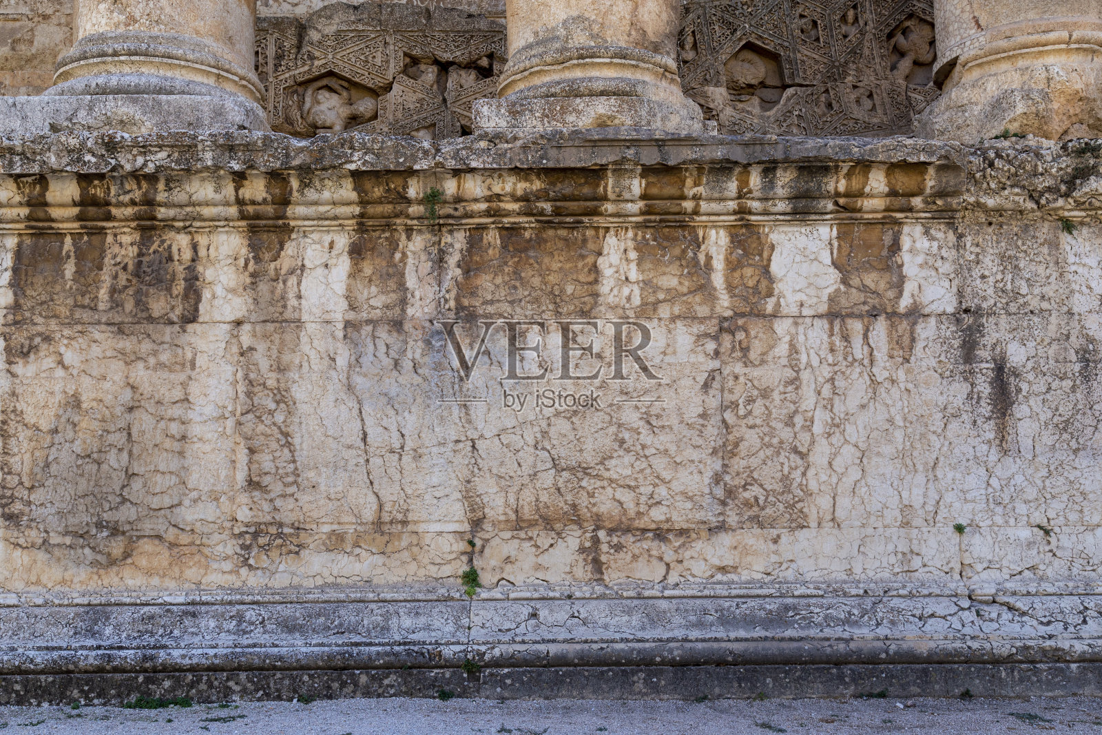 黎巴嫩贝卡山谷巴勒贝克遗址照片摄影图片