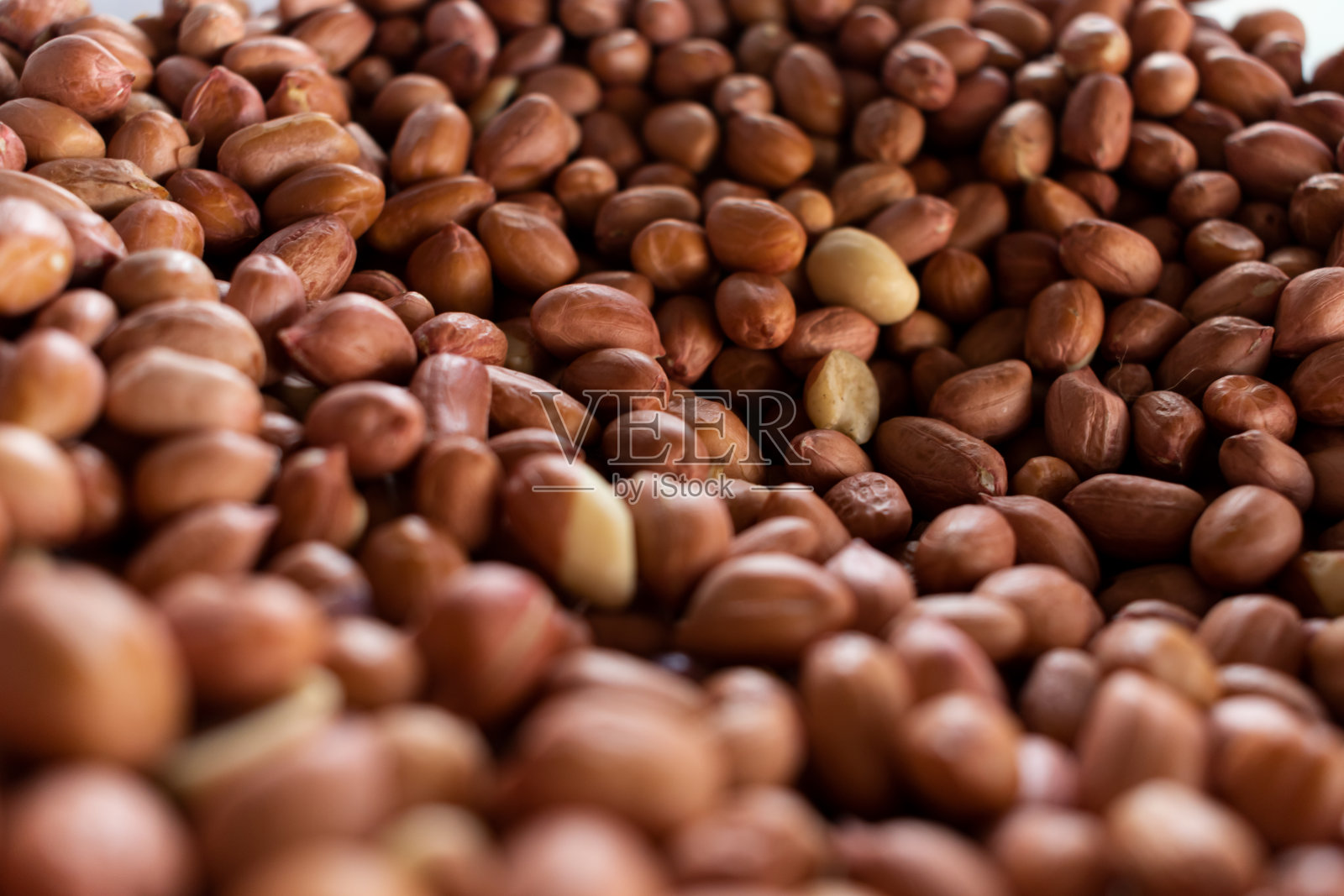 一堆还未加工的花生照片摄影图片