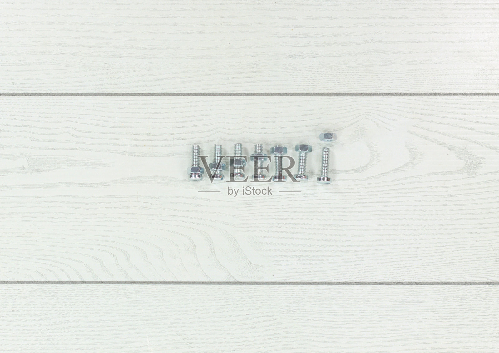 螺丝用螺栓，钢制螺丝用25mm螺栓照片摄影图片