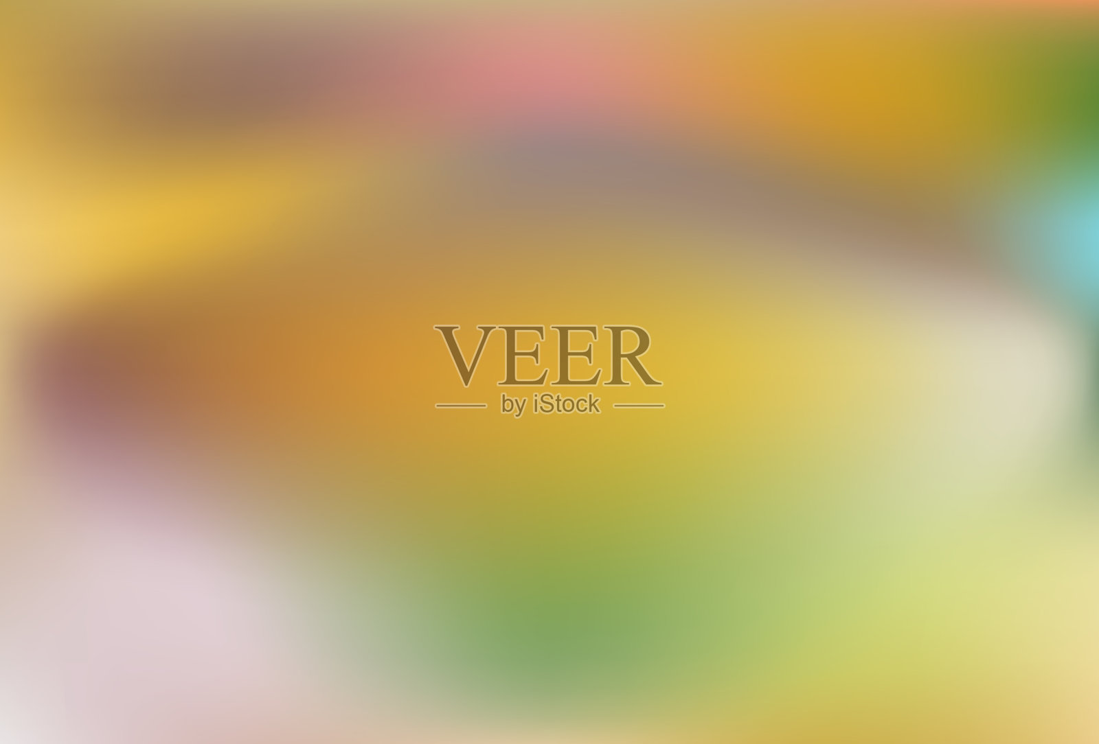 平滑和模糊的彩色梯度网格背景。插画图片素材