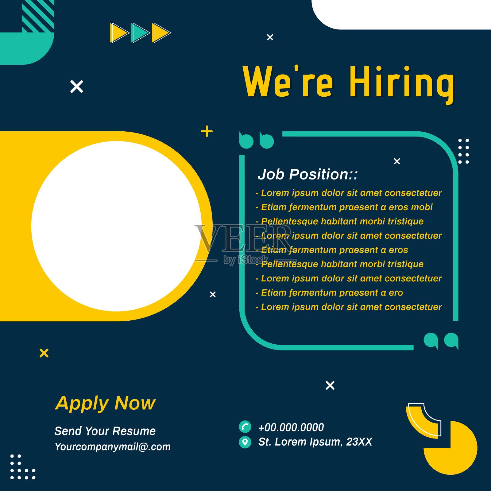 招聘设计海报。招聘职位库存说明 招聘，职位空缺，联系，团队合作，机会，候选人设计模板素材