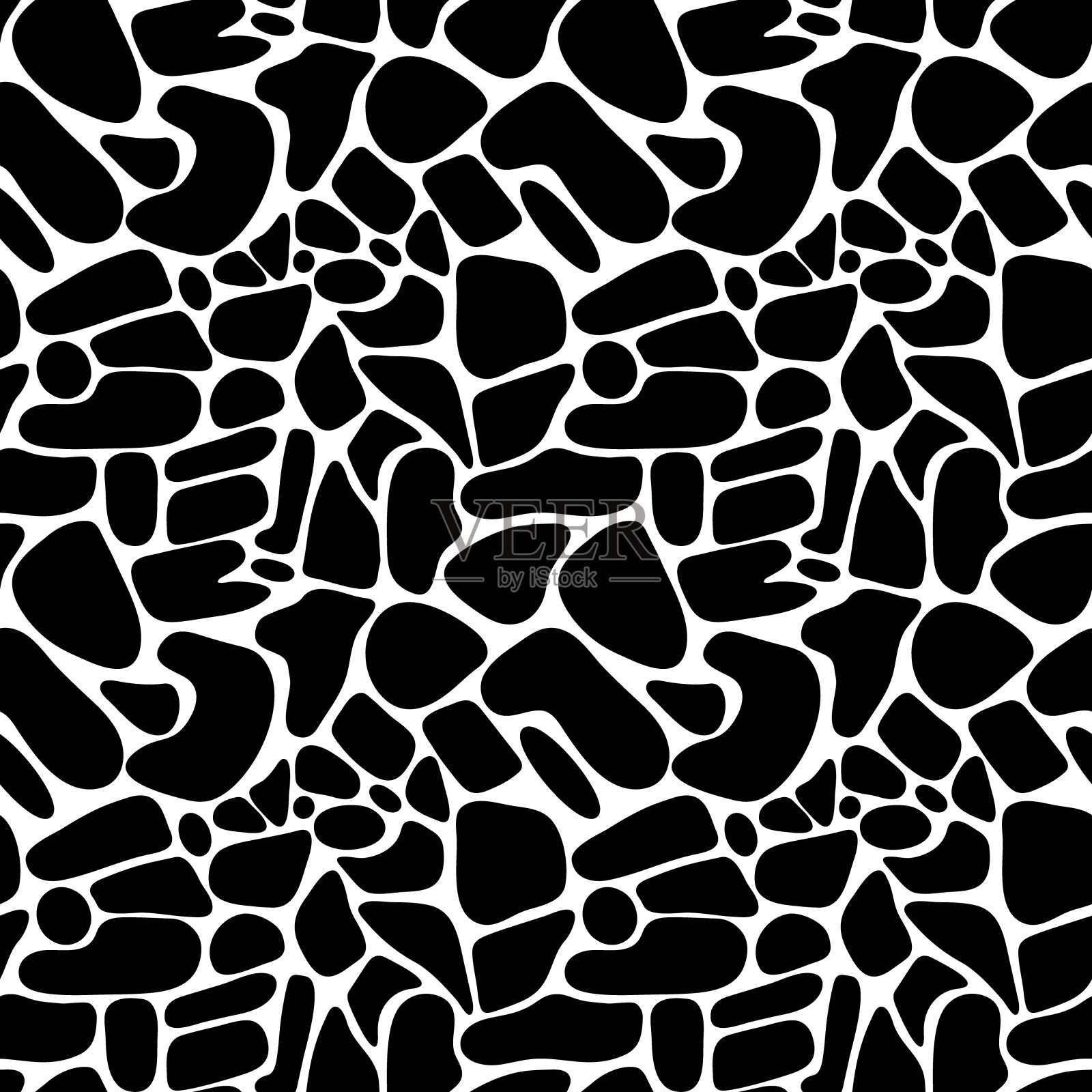 有斑点的无缝图案。插画图片素材