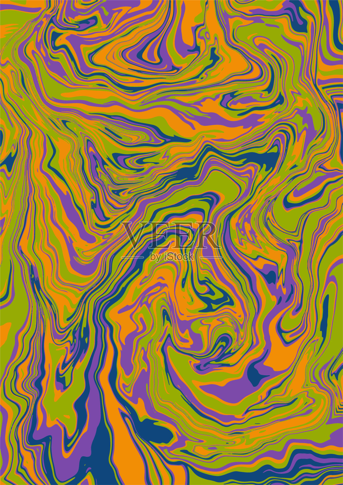 流体艺术纹理插画图片素材