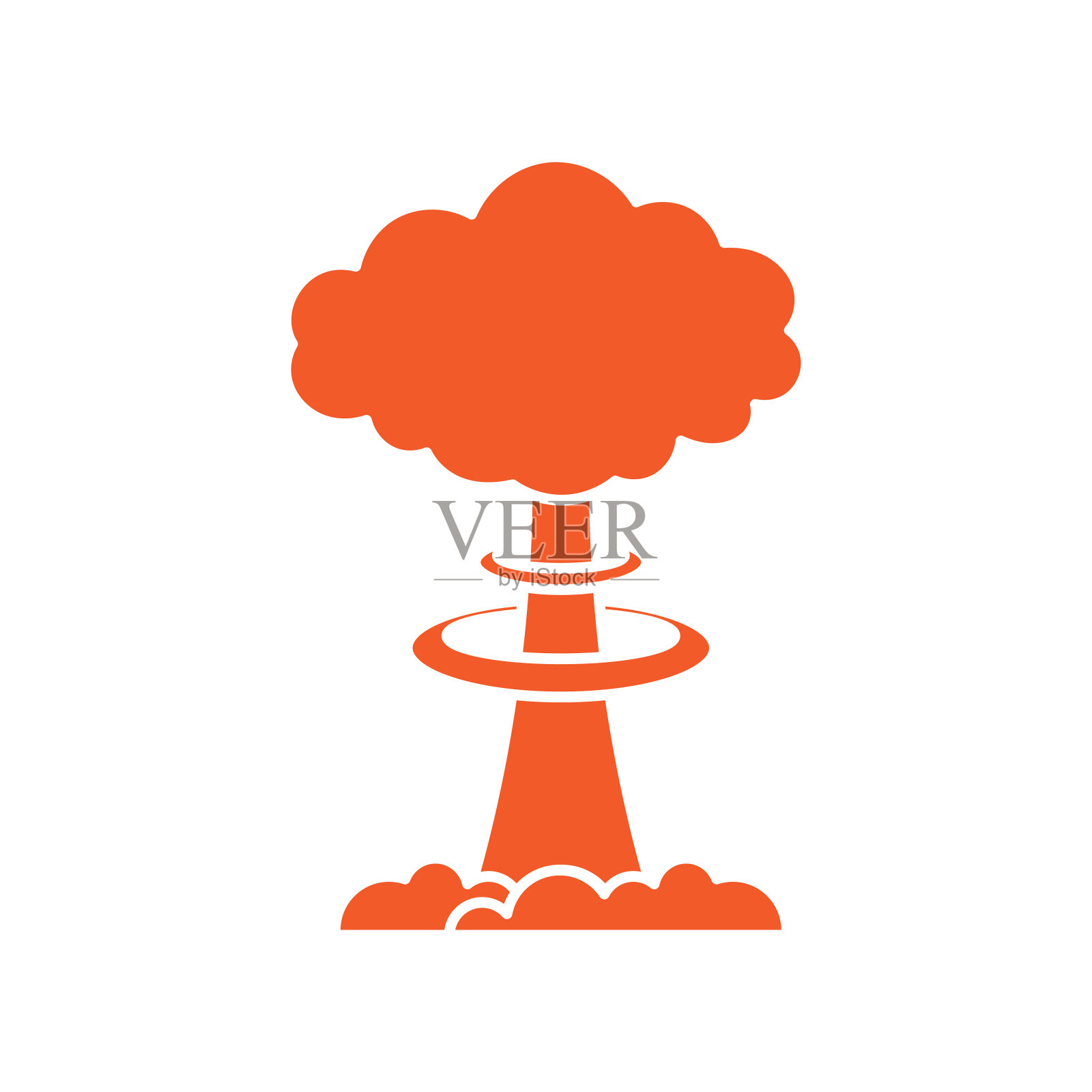 炸弹爆炸图标设计模板矢量孤立插图插画图片素材