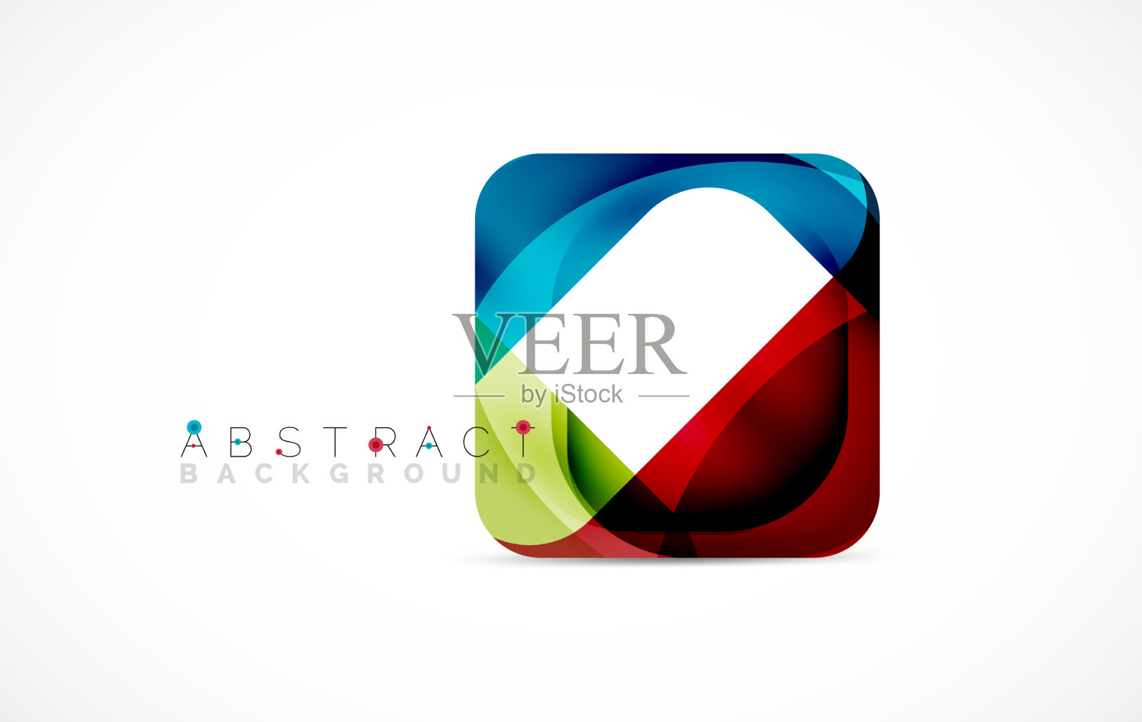 最小的背景抽象方形形状插画图片素材