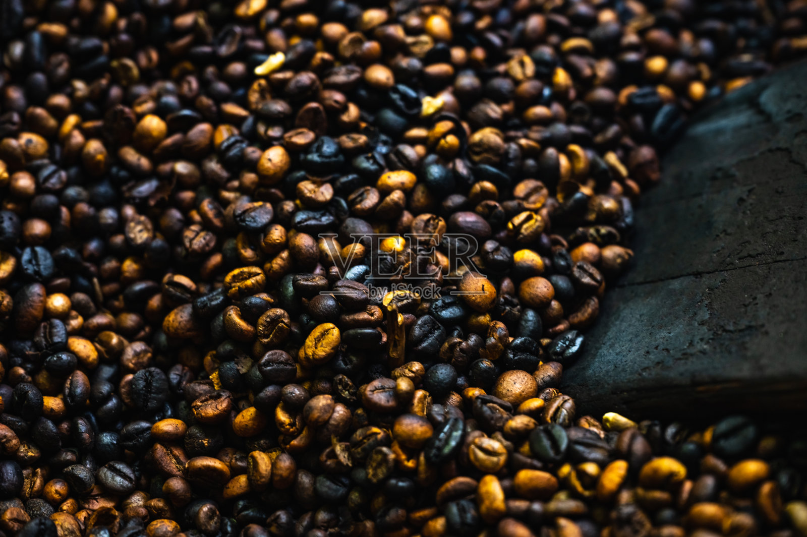 烘焙咖啡豆背景照片摄影图片