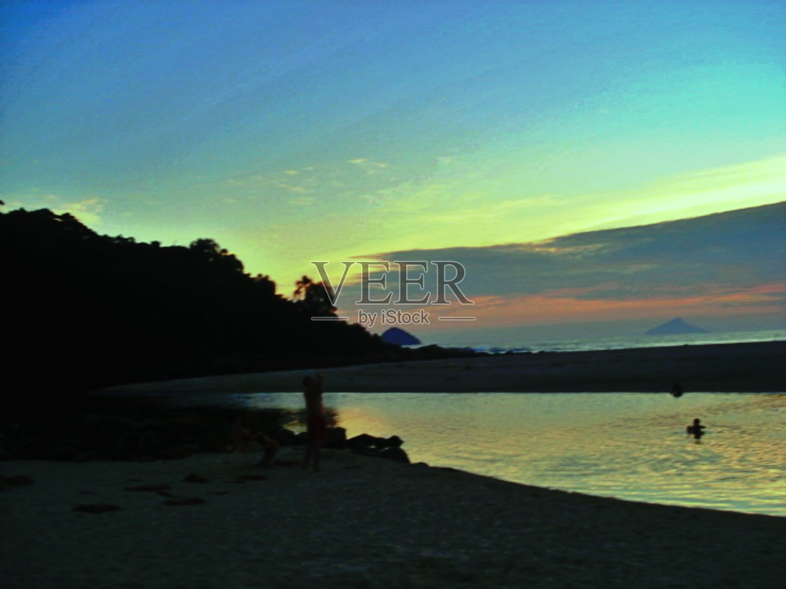 坎布里海滩——一个舒适的海滩，有很好的贸易，很好的餐馆。你的日日夜夜将会令人难忘照片摄影图片