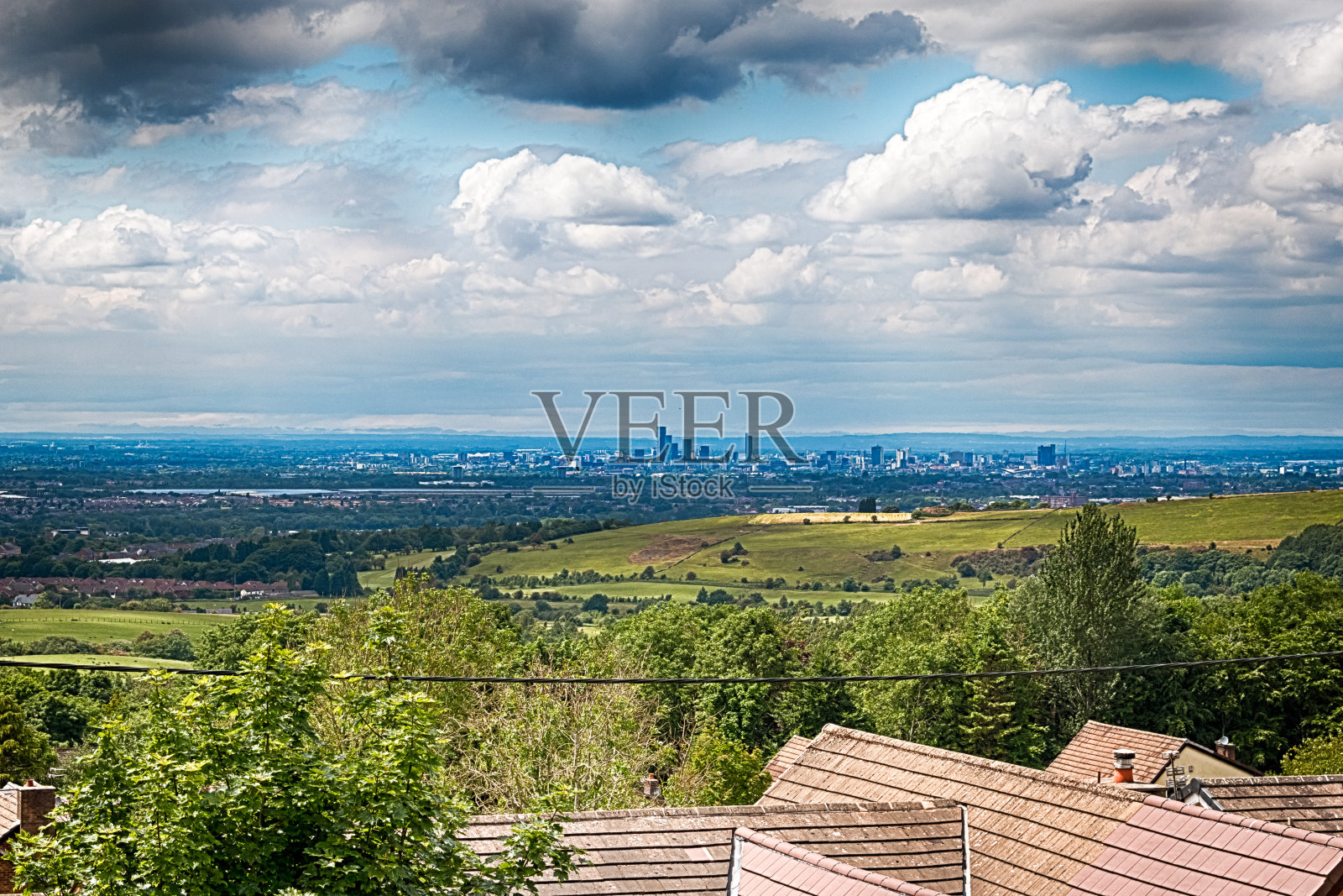 曼彻斯特山照片摄影图片