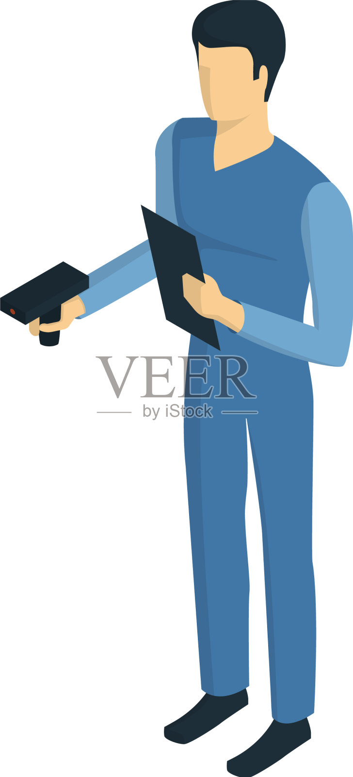 条码扫描线组成设计元素图片