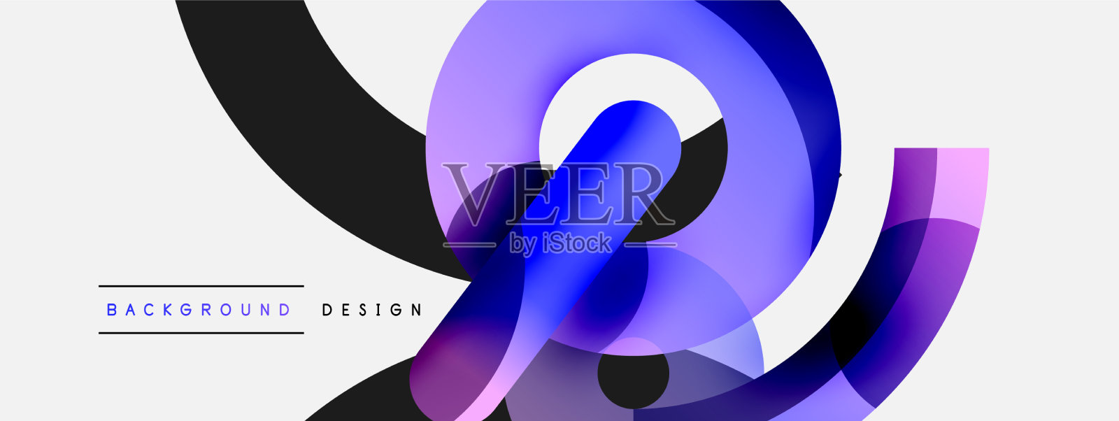 圆抽象背景插画图片素材