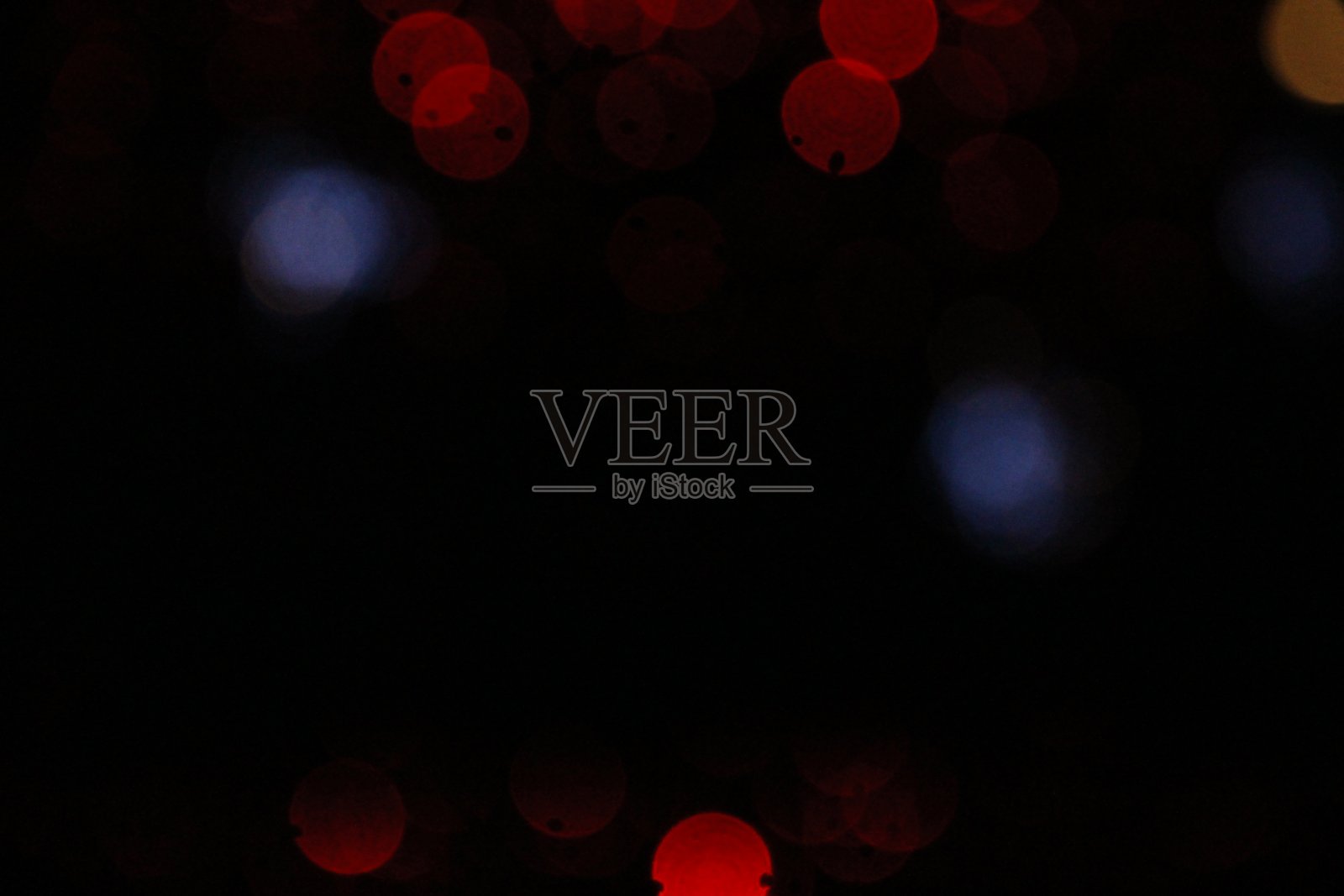 红色圣诞灯照片摄影图片