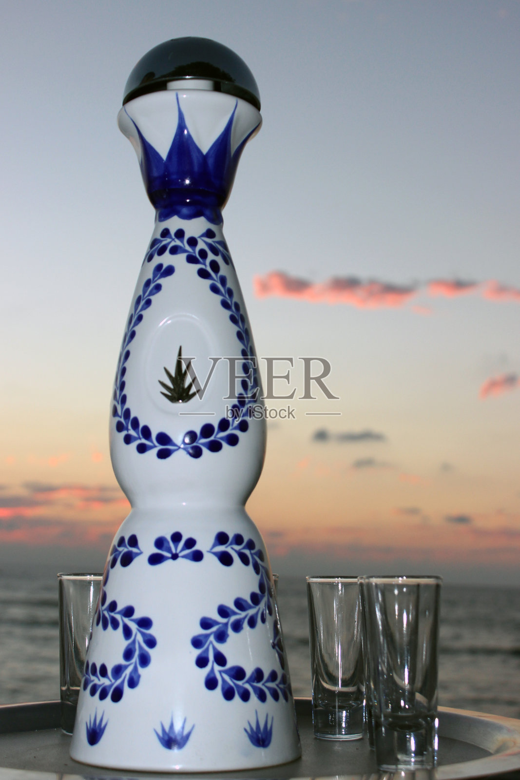 龙舌兰日出照片摄影图片