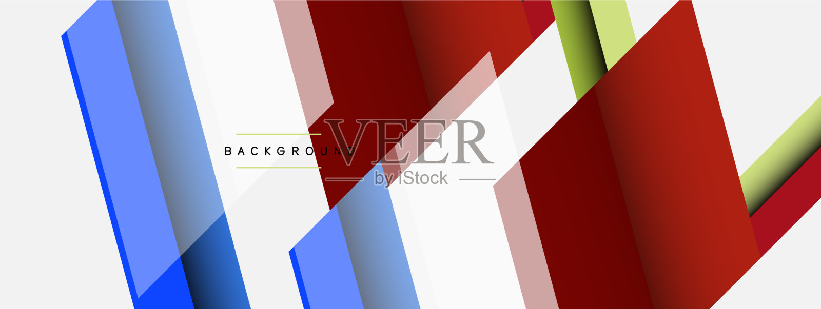 背景抽象重叠色插画图片素材