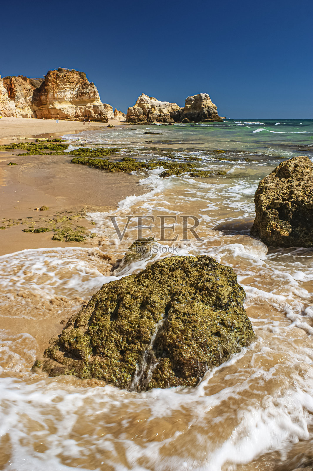 葡萄牙阿尔加维的海边照片摄影图片