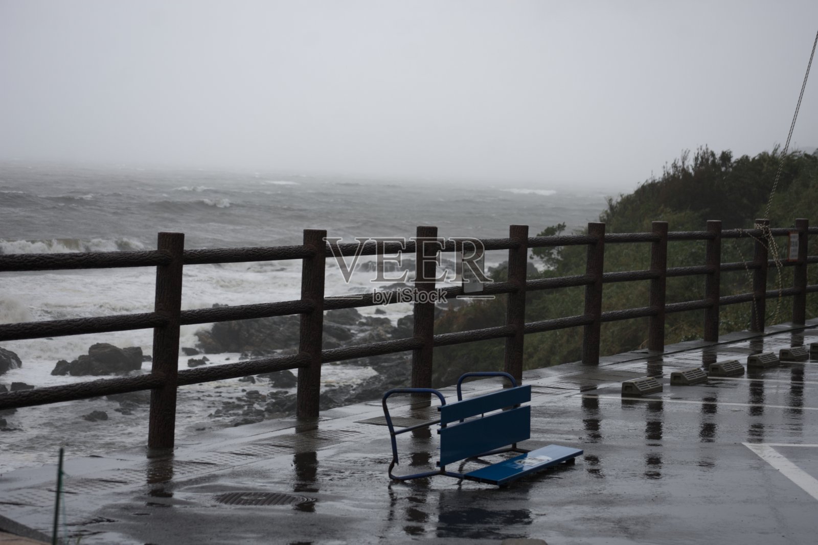 台风的破坏照片摄影图片