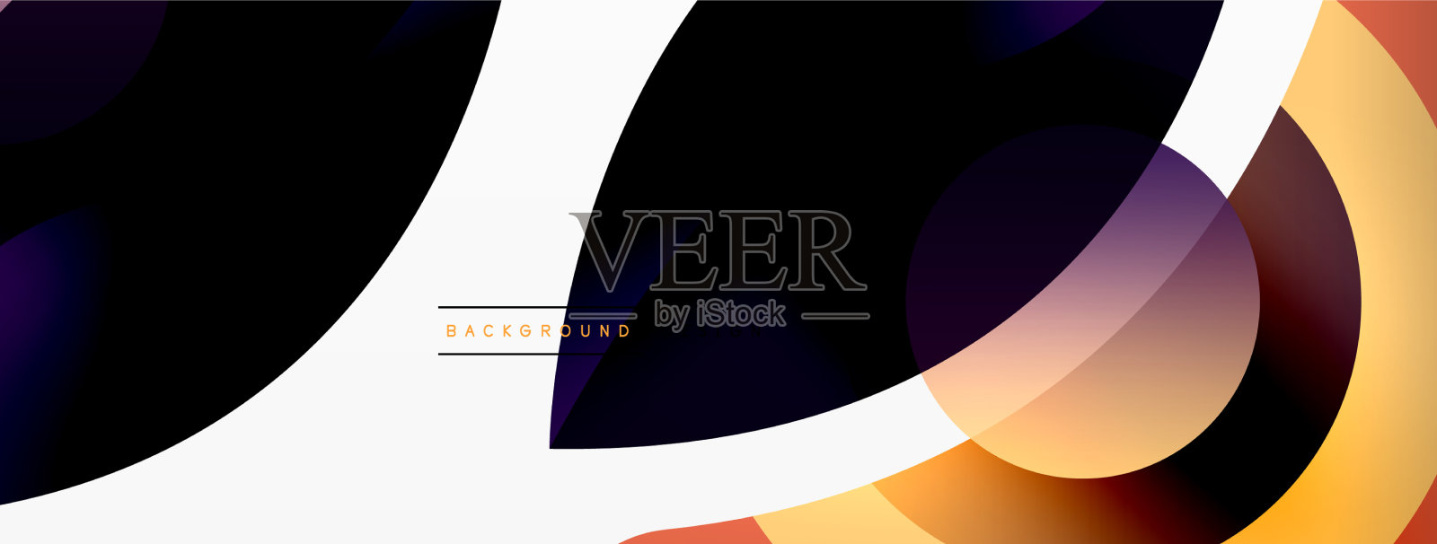 创意几何壁纸最小抽象插画图片素材