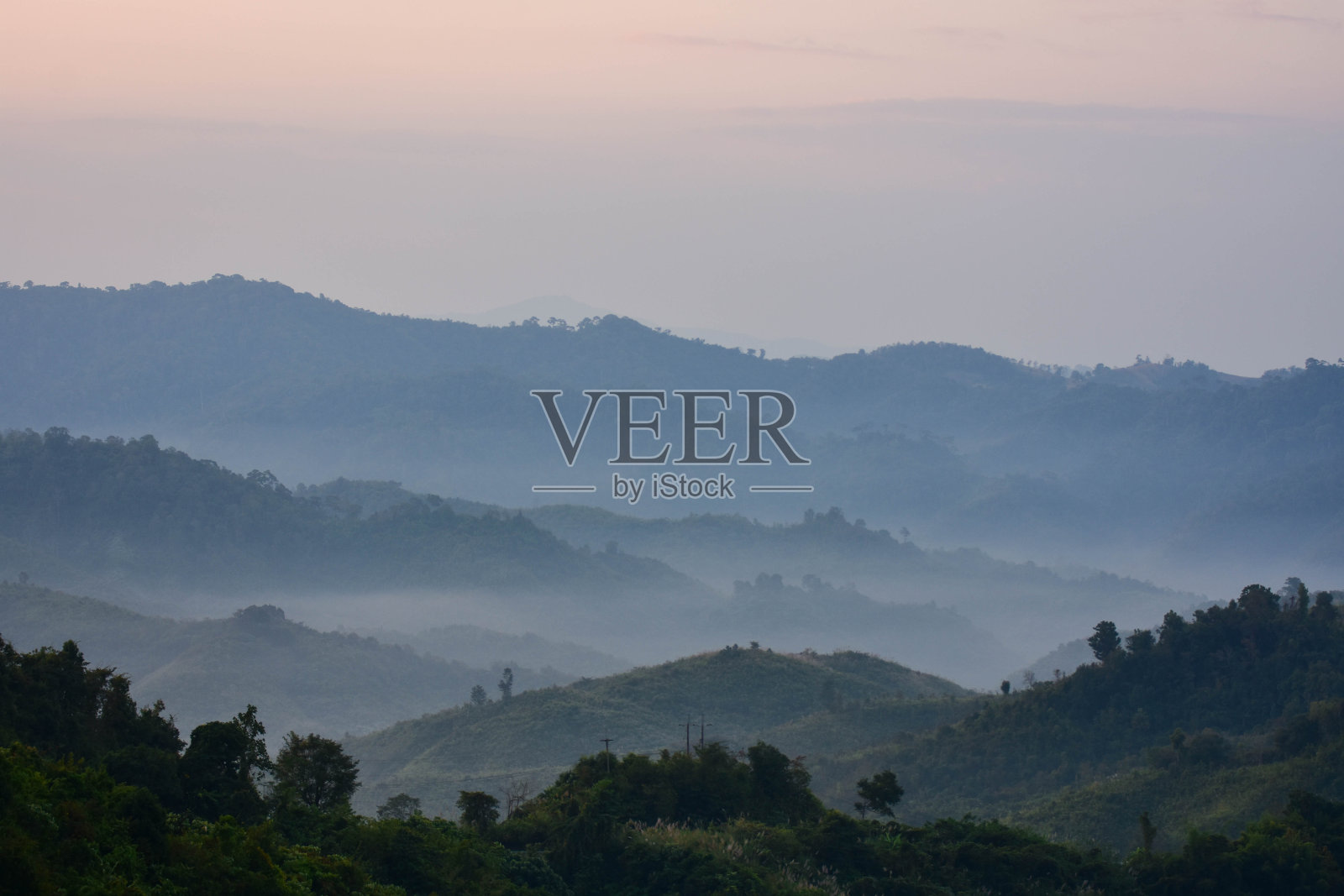 山景城景观照片摄影图片