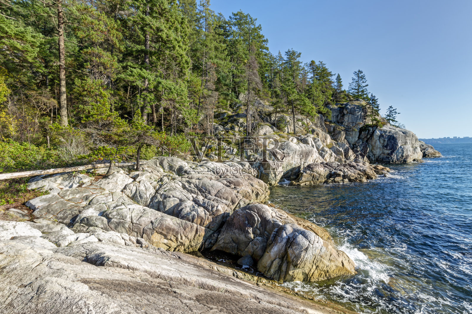 西海岸景观，西温哥华，BC，加拿大照片摄影图片