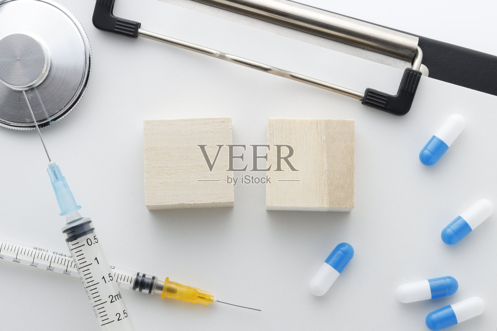 医疗用品，空白两个字母照片摄影图片