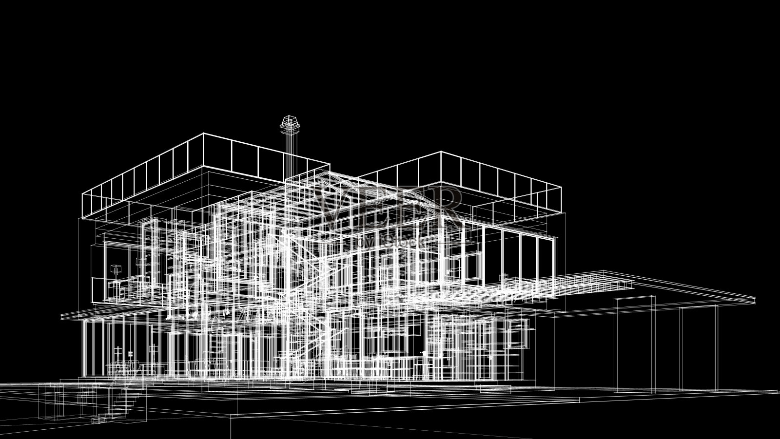 房子草图照片摄影图片