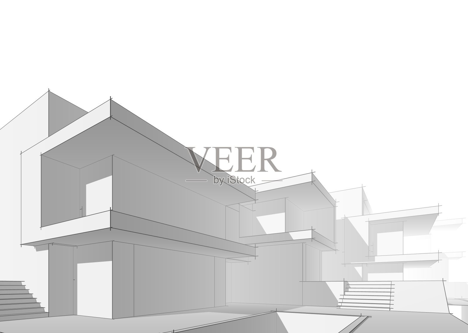 房子草图照片摄影图片