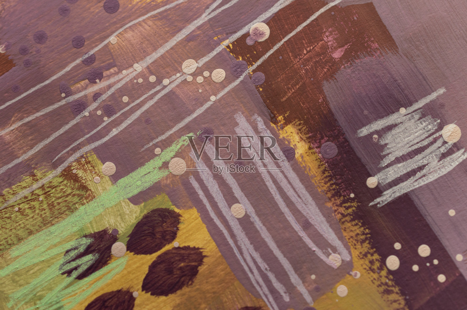 现代抽象混合媒介艺术的细节插画图片素材