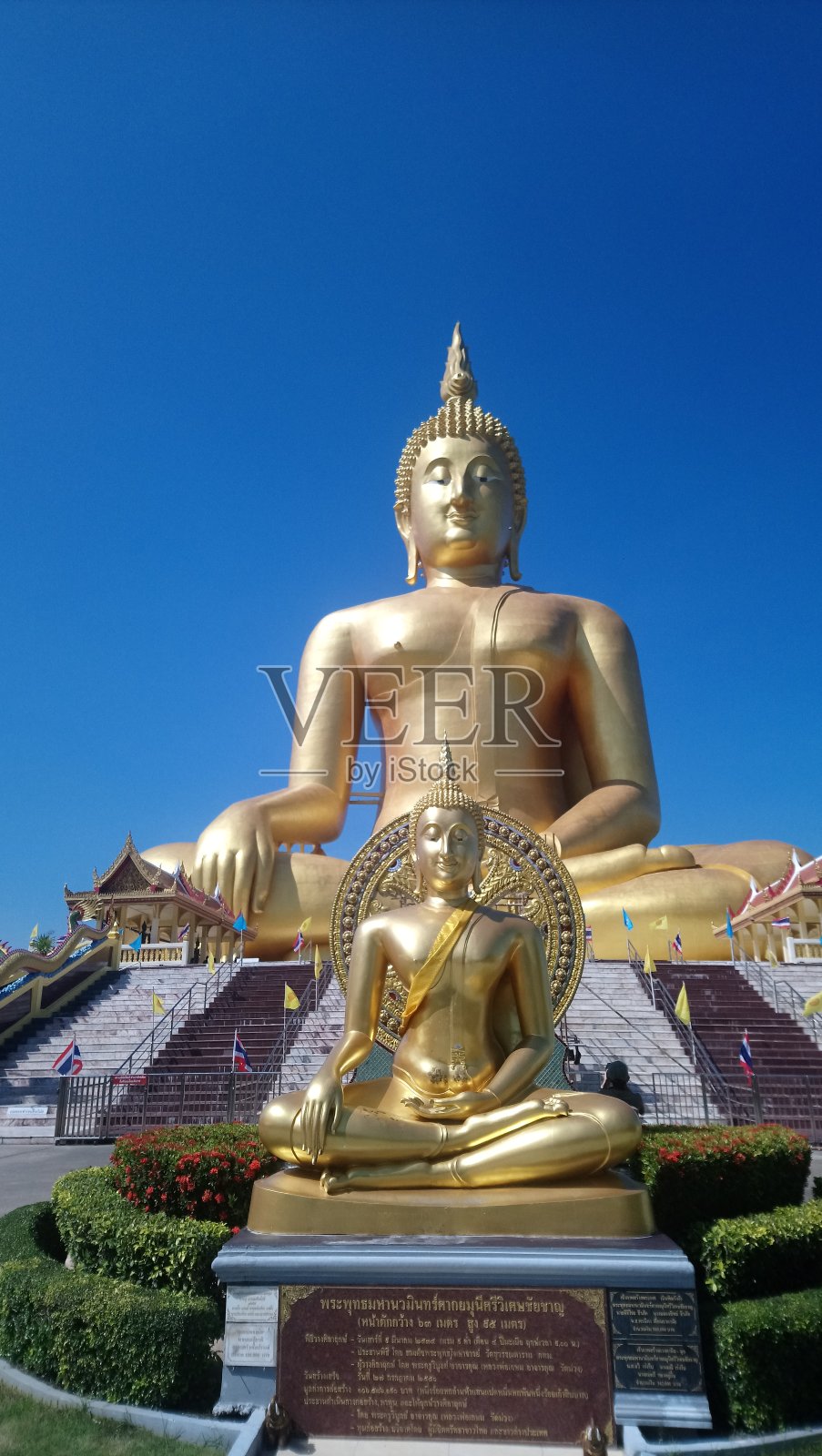 泰语大佛照片摄影图片