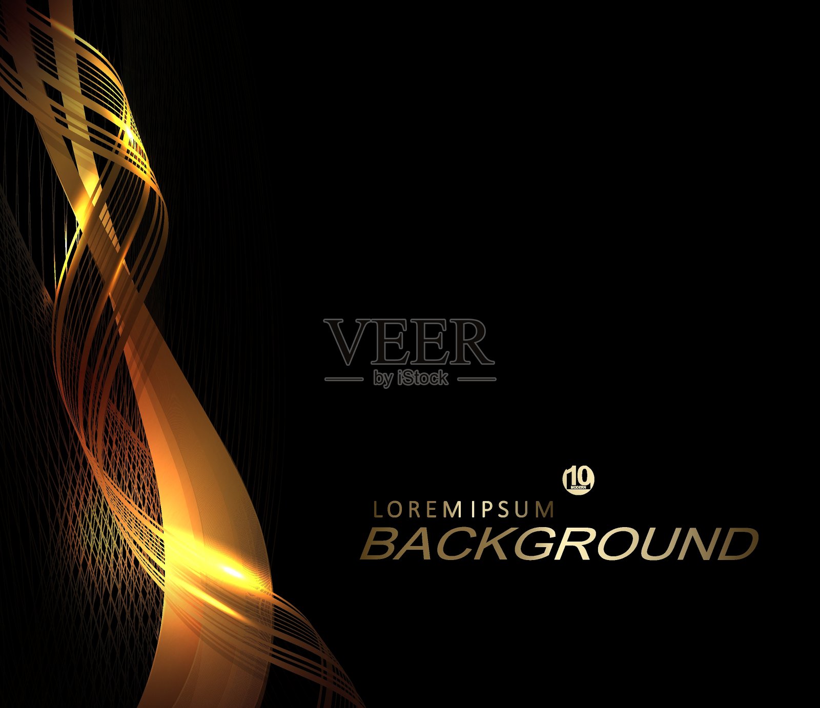 黑底轻绘特写插画图片素材