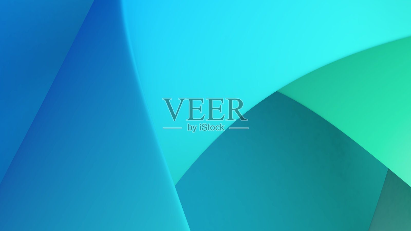 抽象背景的工作。蓝色背景上的形状，3d渲染照片摄影图片