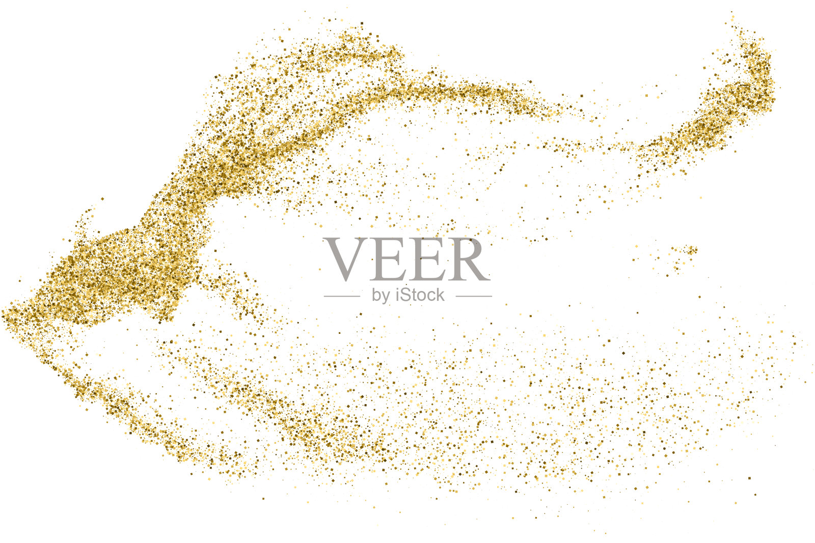 黄金闪闪发光的纹理。插画图片素材