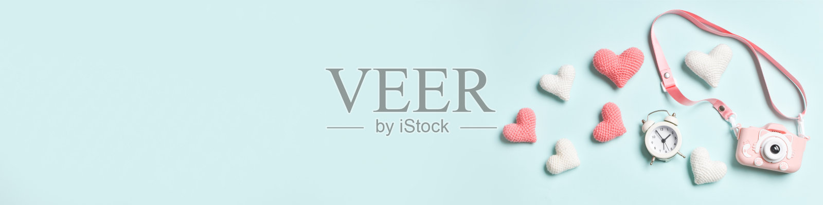 情人节横幅。情人节贺卡。照片摄影图片