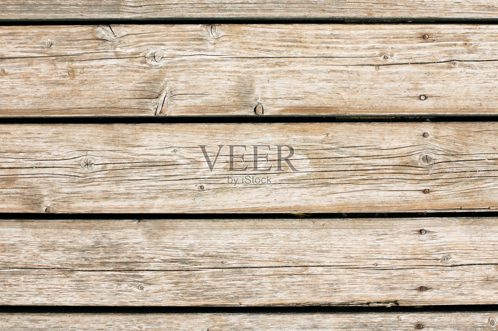 暖色木头。原始的棕色木墙背景。乡村树桌与结图案。农村建筑墙。照片摄影图片