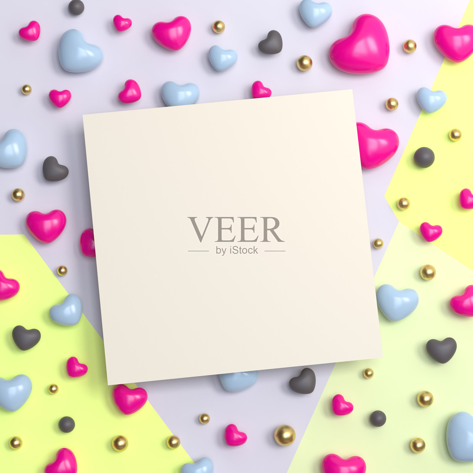 情人节传单，贺卡与副本空间。照片摄影图片