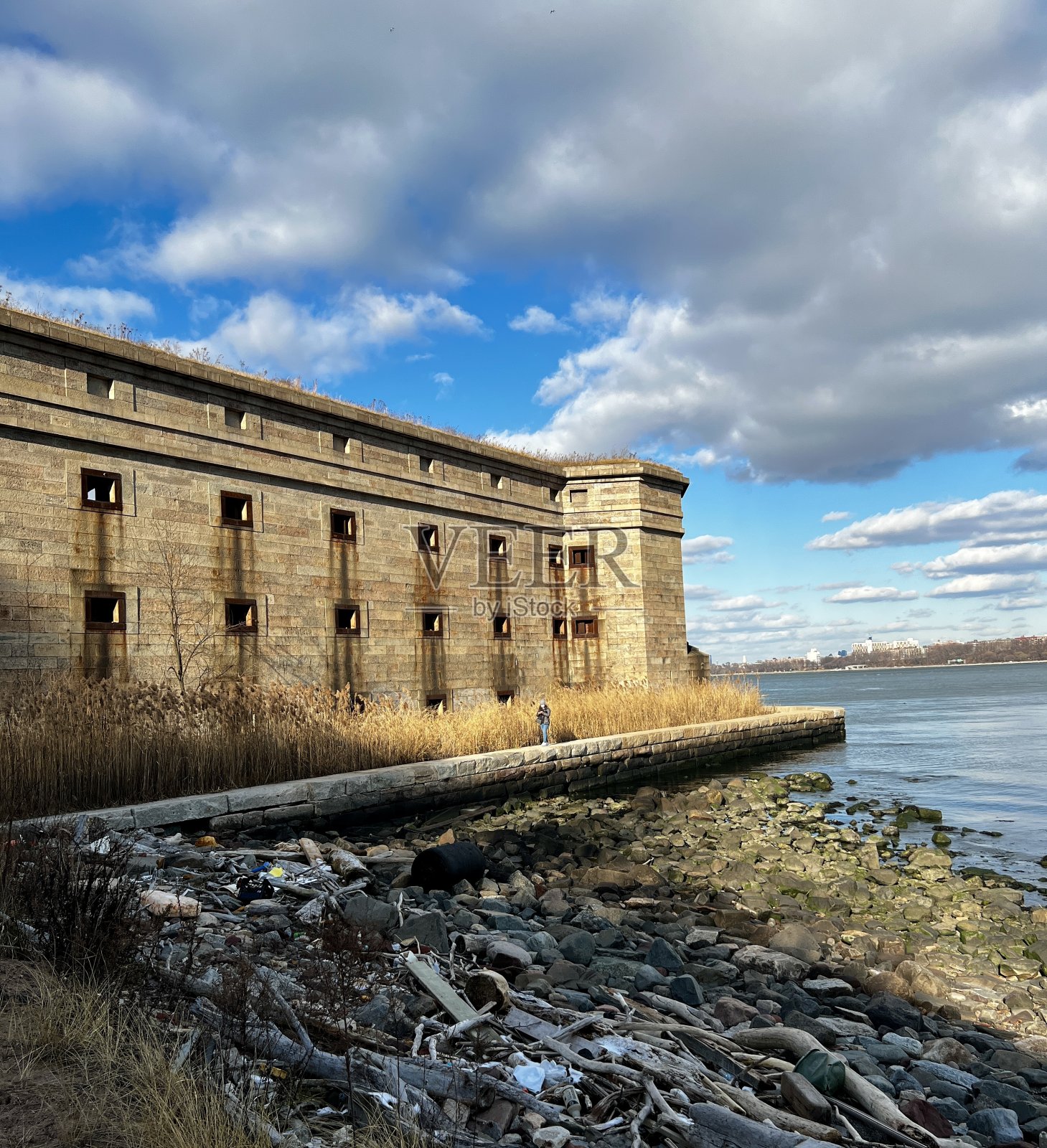 纽约史泰登岛的沃兹沃斯堡照片摄影图片