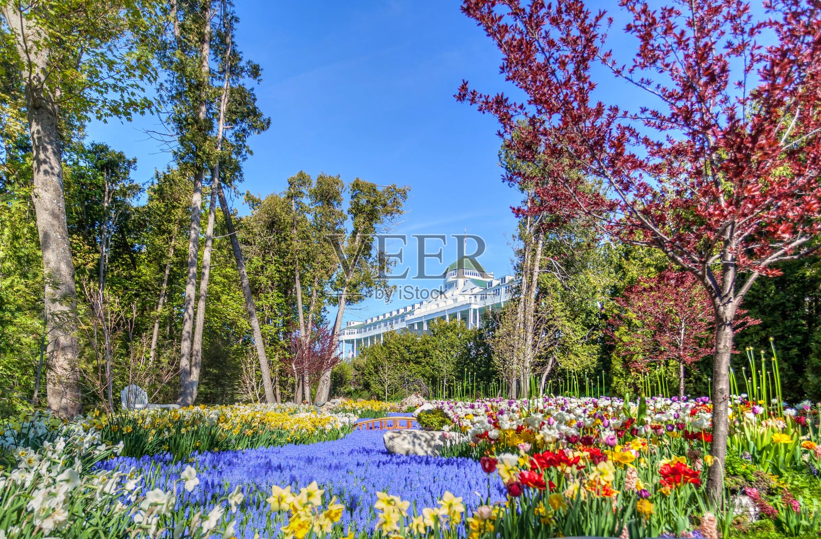 麦基诺岛照片摄影图片
