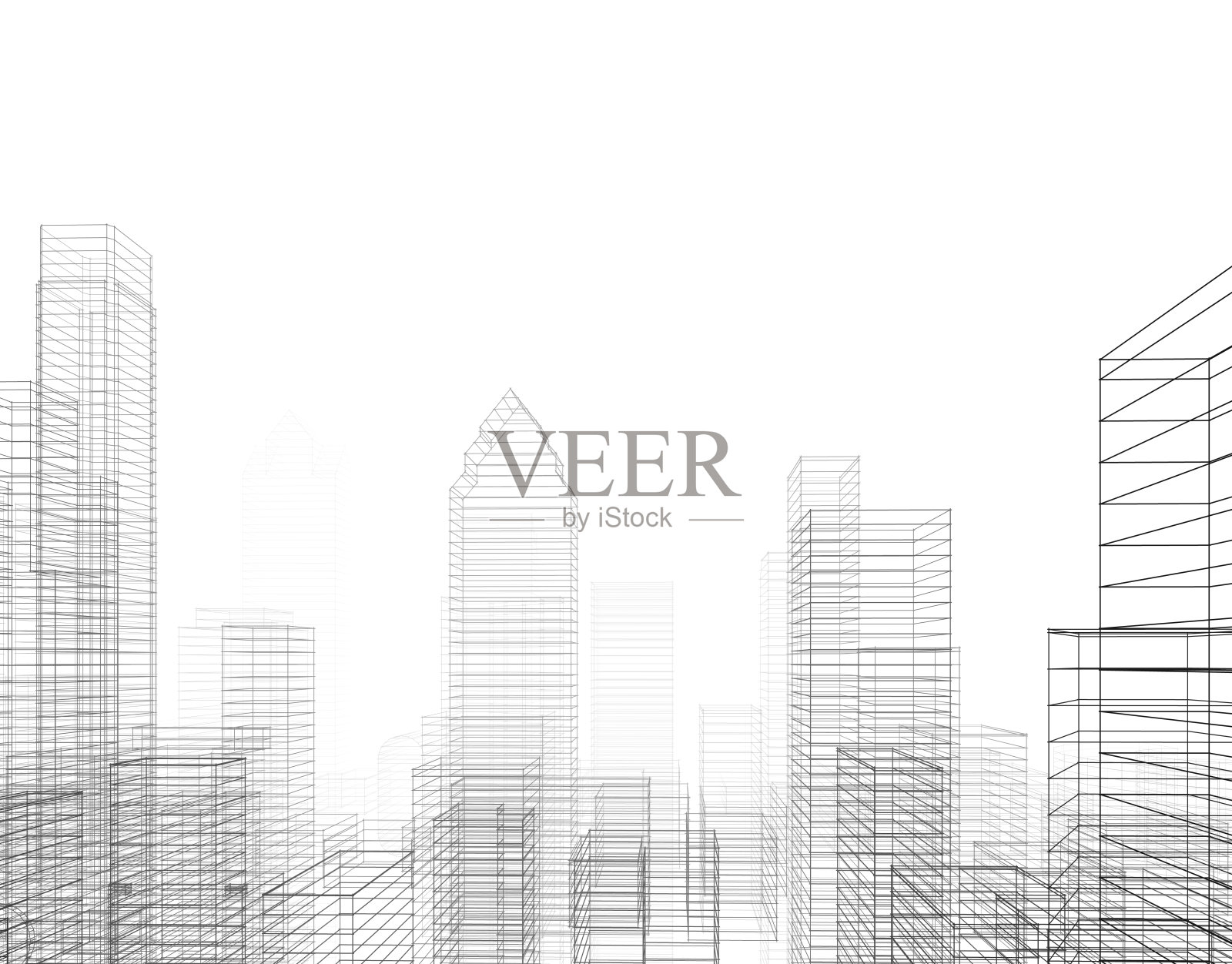 城市示意图照片摄影图片