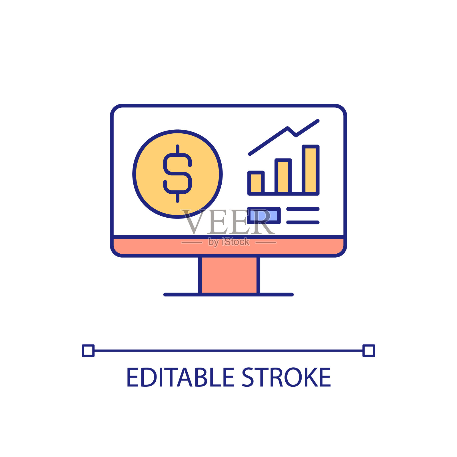 计费软件RGB颜色图标插画图片素材