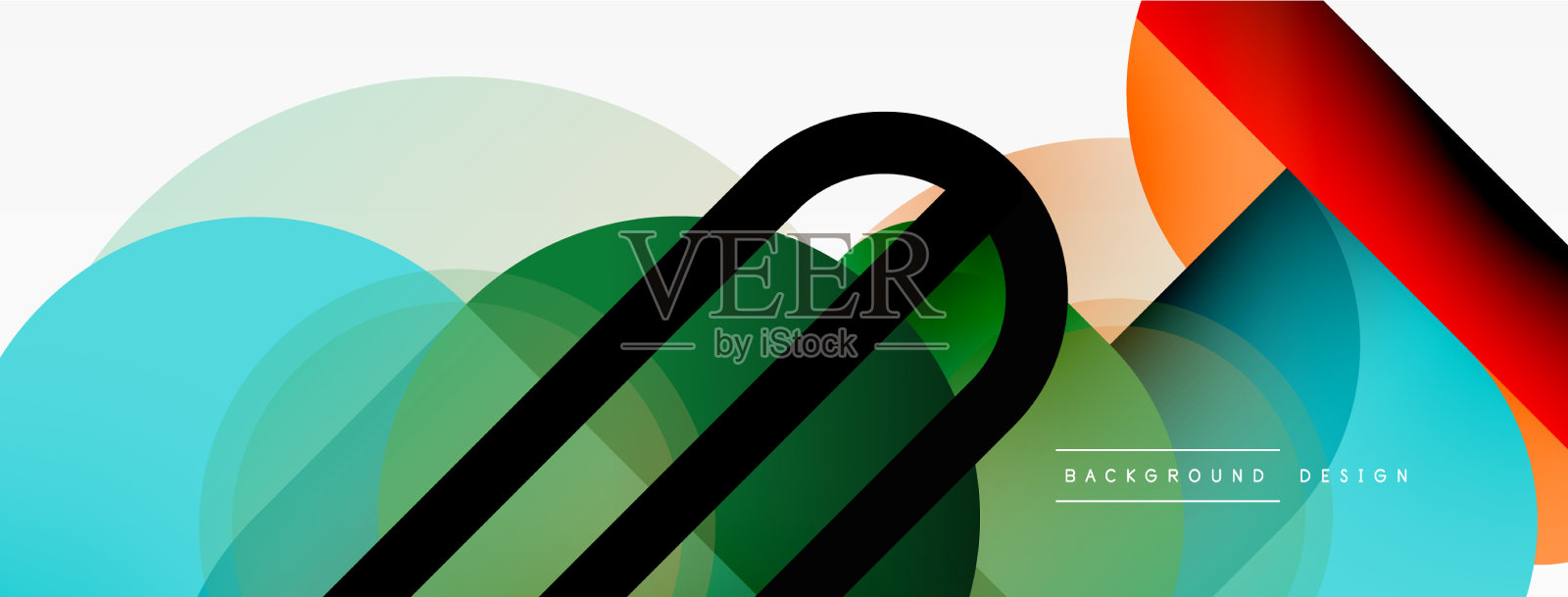 圆三角形可以使线和圆具有几何形状插画图片素材