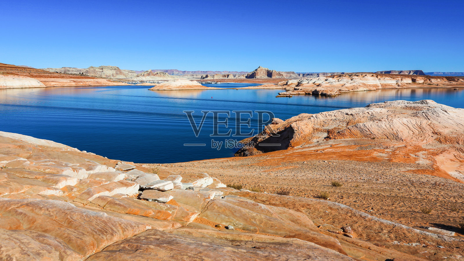 鲍威尔湖、犹他州照片摄影图片