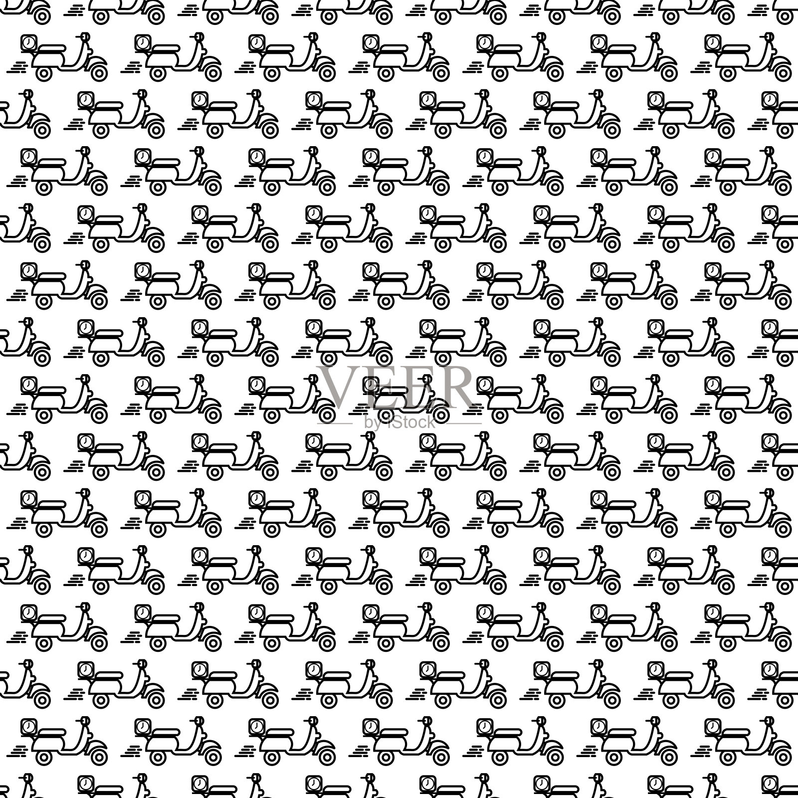 摘要滑板车配送模式背景插画图片素材